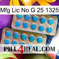 Mfg Lic No G 25 1325 new08